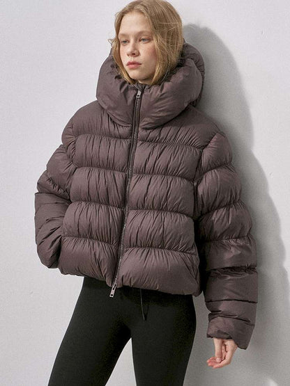 Velvet White Duck Down Jacket【s0000015219】