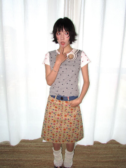 Wooden Pony Star Stretch Short Top【s0000018676】