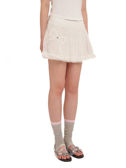 Lightweight bustier short skirt【s0000013453】