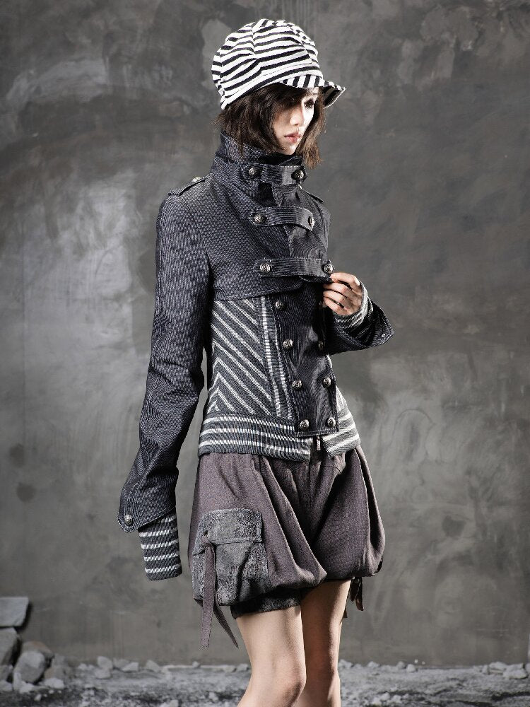 Fake Two Denim Patchwork Jacket【s0000015947】