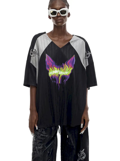Electric Moon Flame Cat Jersey【s0000014008】