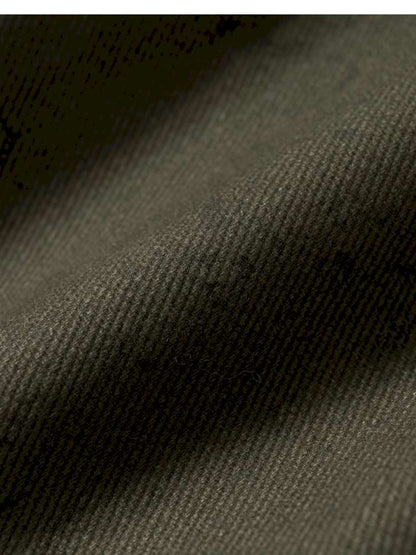 Mid-Length Fleece-Lined Cotton Jacket【s0000014475】