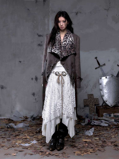 Chanel-Style Reversible Fleece Coat【s0000014462】