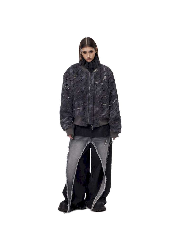 Electric Moon Punk Washed Jeans【s0000015124】