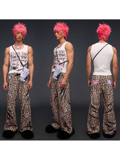 Hate Printed Vest【s0000017291】