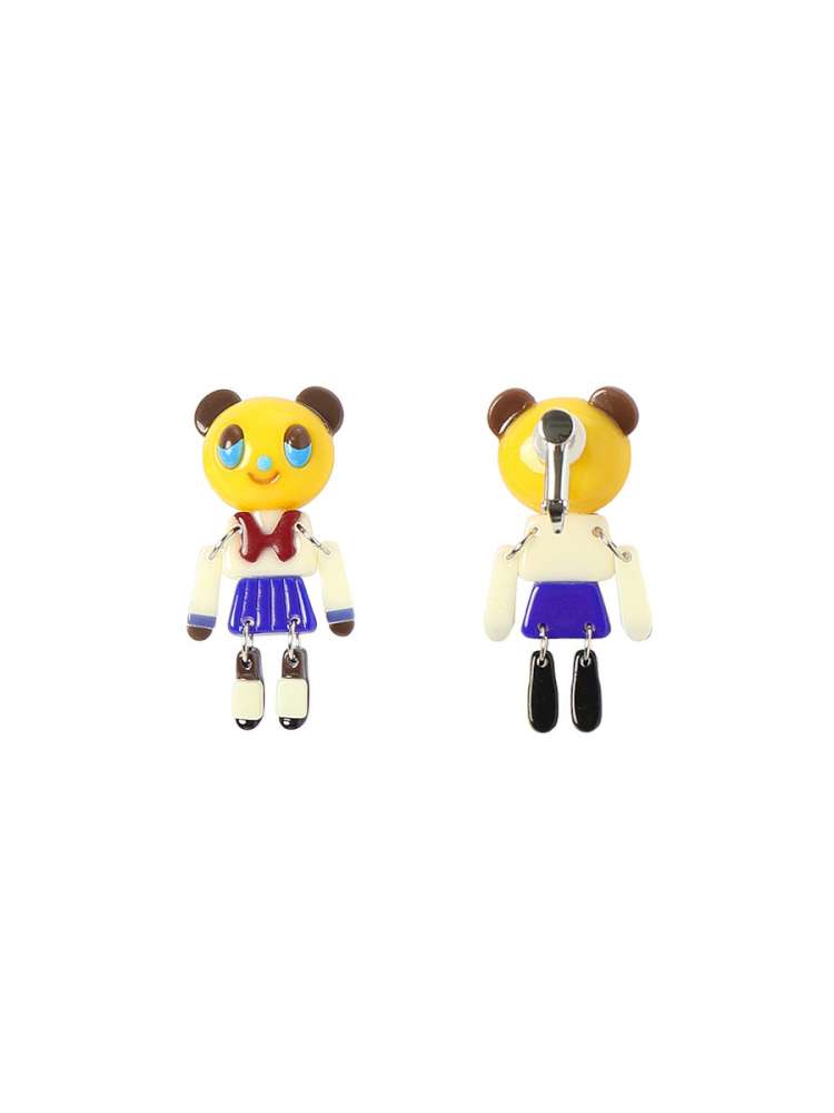 Jelly Bean Critter Stud Earrings【s0000015375】