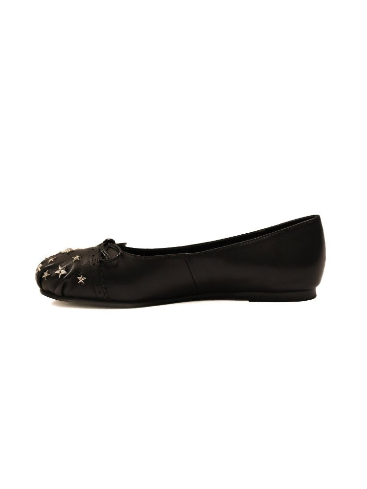 Baroque Star Studded Pleated Shoe【s0000016413】