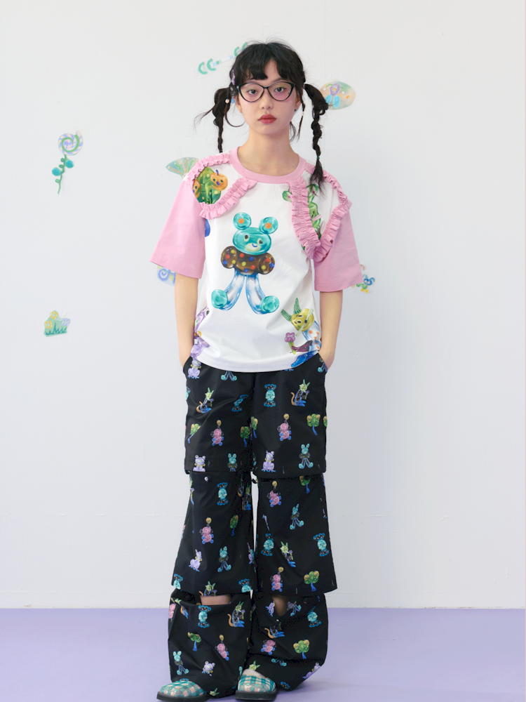 Multi Layer Patchwork Removable Summer Casual Pants【s0000009537】
