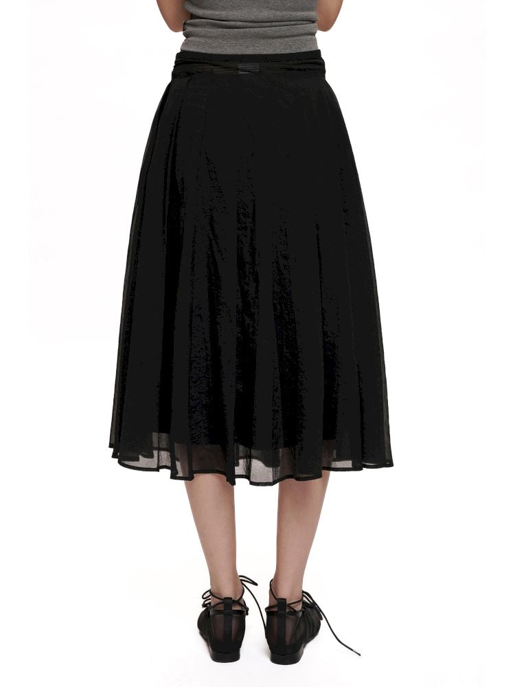 Elastic Waist Head Peplum Half Skirt【s0000012495】