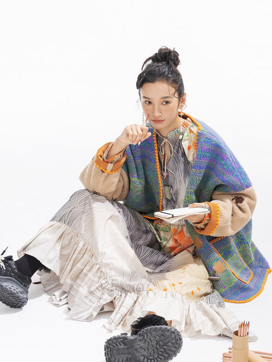 Shell Embroidered Loose Jacket【s0000011313】