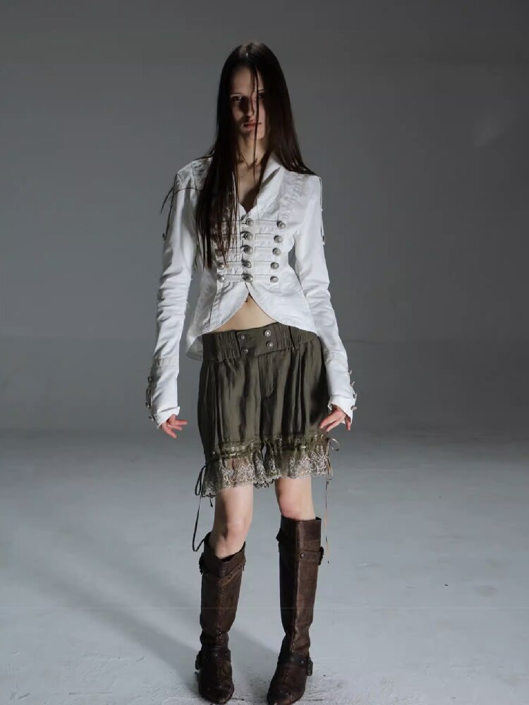 Vintage Lace Fluffy Bloomer Shorts【s0000015908】