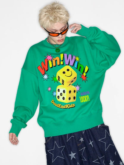 Smiley Dice American Tide Sweatshirt [S0000010264]