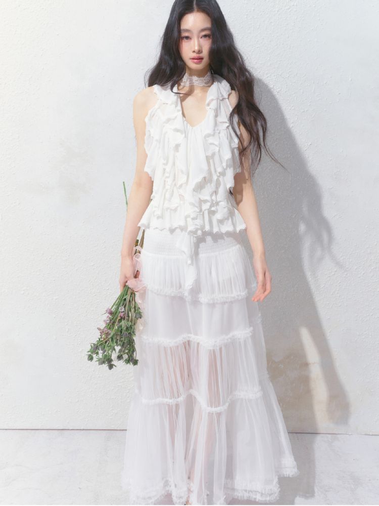 Two Wear Artistic Tank Cami Top【s0000012162】