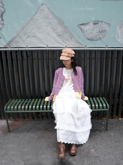 Fake Two-Piece Cardigan Sweater【s0000014169】