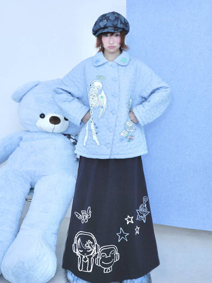 Zipper Half-Length Skirt【s0000014443】