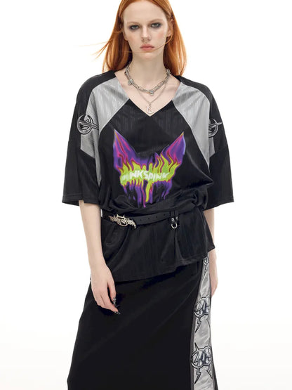 Electric Moon Flame Cat Jersey【s0000014008】
