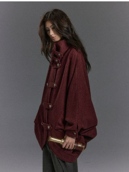 Knightly Napoleon Wool Coat【s0000019237】