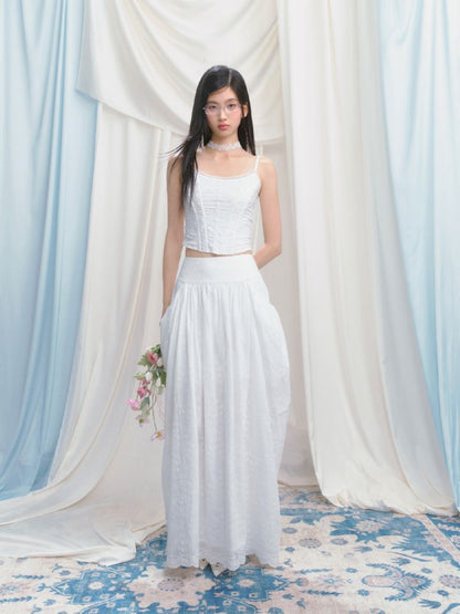 High-Waisted Half-Length Skirt【s0000012154】