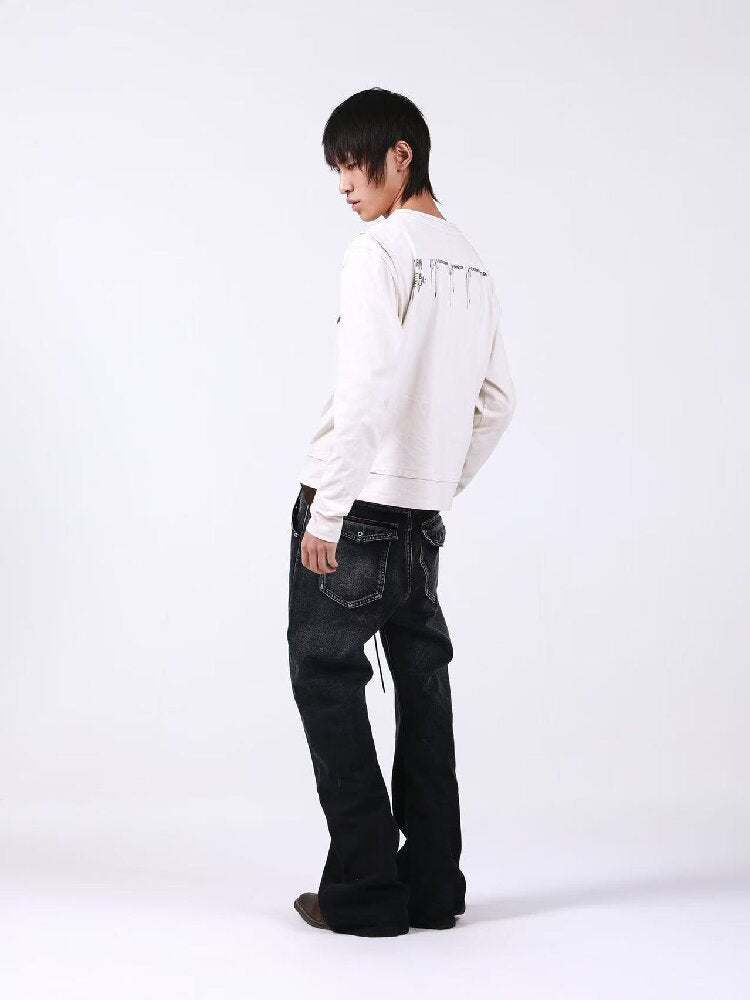 Cotton Linen Bone Apricot Long Sleeve【s0000018192】