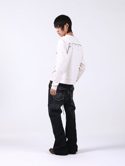 Cotton Linen Bone Apricot Long Sleeve【s0000018192】