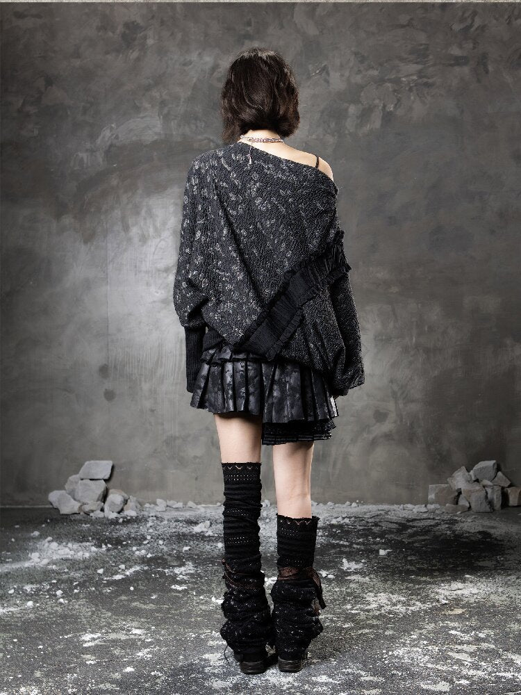 Cross Bat Sleeve Top【s0000015946】