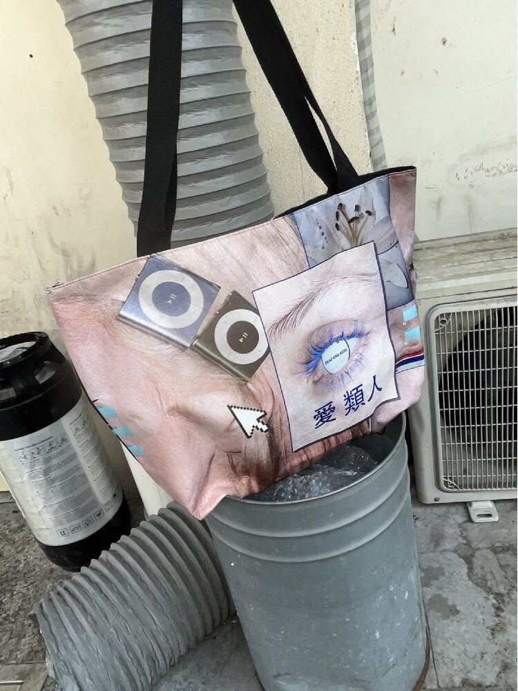 Dupont Paper Y2K Large Tote Bag【s0000016283】