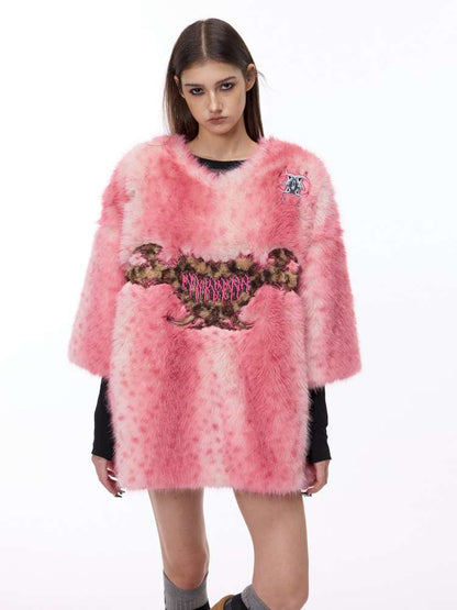 Thorn Leopard Embroidered Fur【s0000015128】