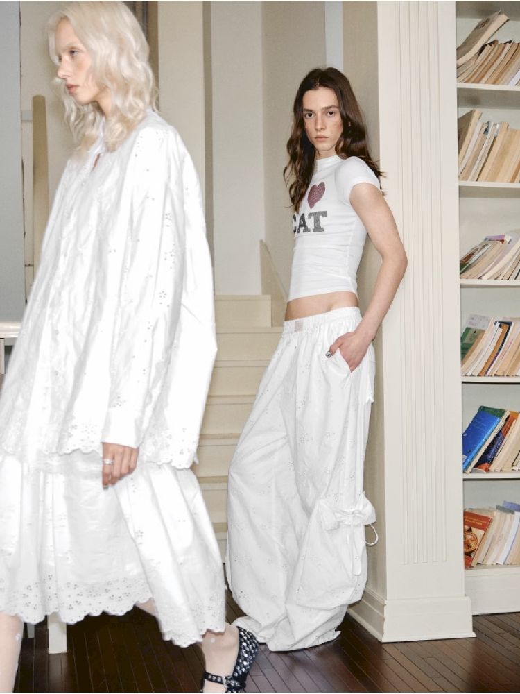 Wide Leg Work Pants【s0000011595】