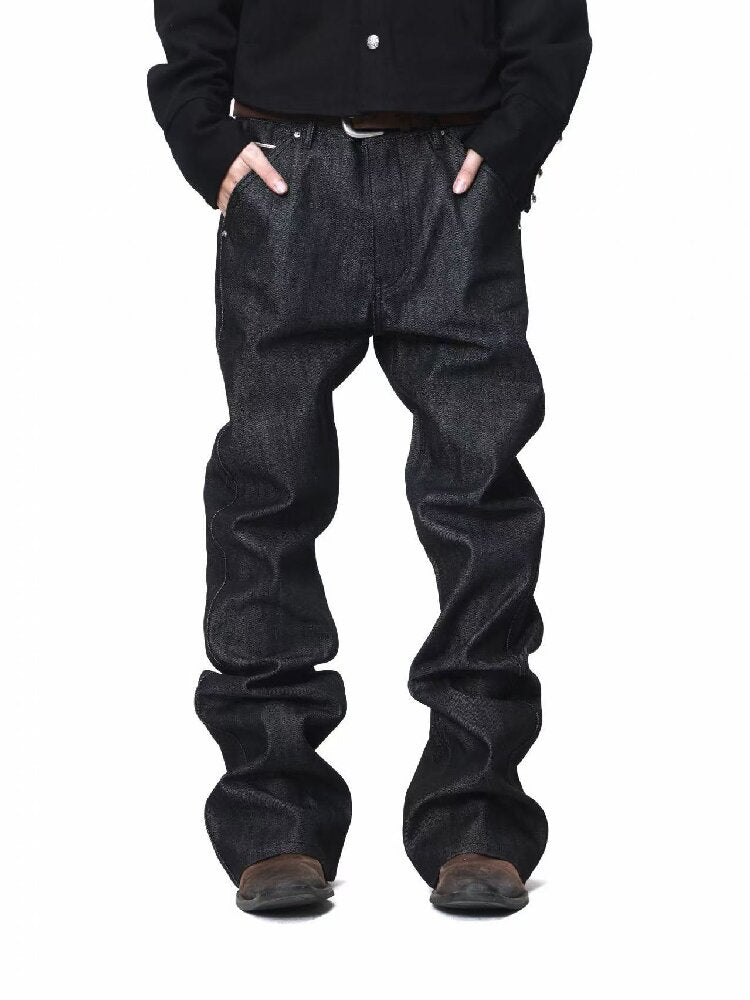 Raw Denim Bootcut Stacking Jeans【s0000018204】
