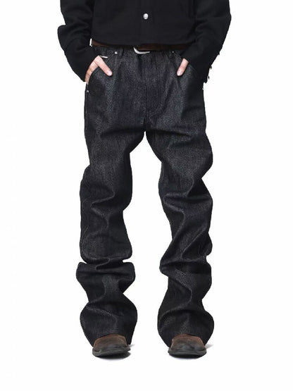Raw Denim Bootcut Stacking Jeans【s0000018204】