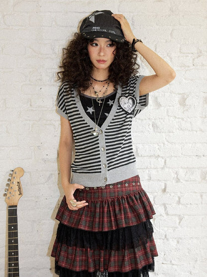 Old-Fashioned Woolen Knit Vest【s0000017901】