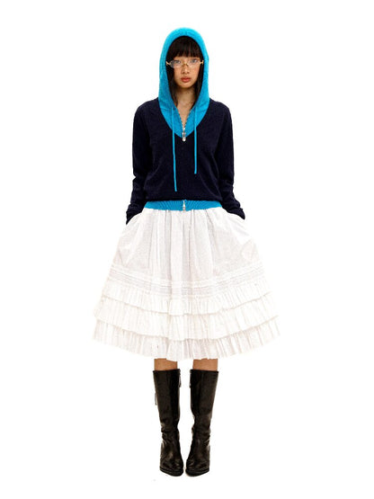 Handmade Patch Leaky Needle Sweater【s0000016119】