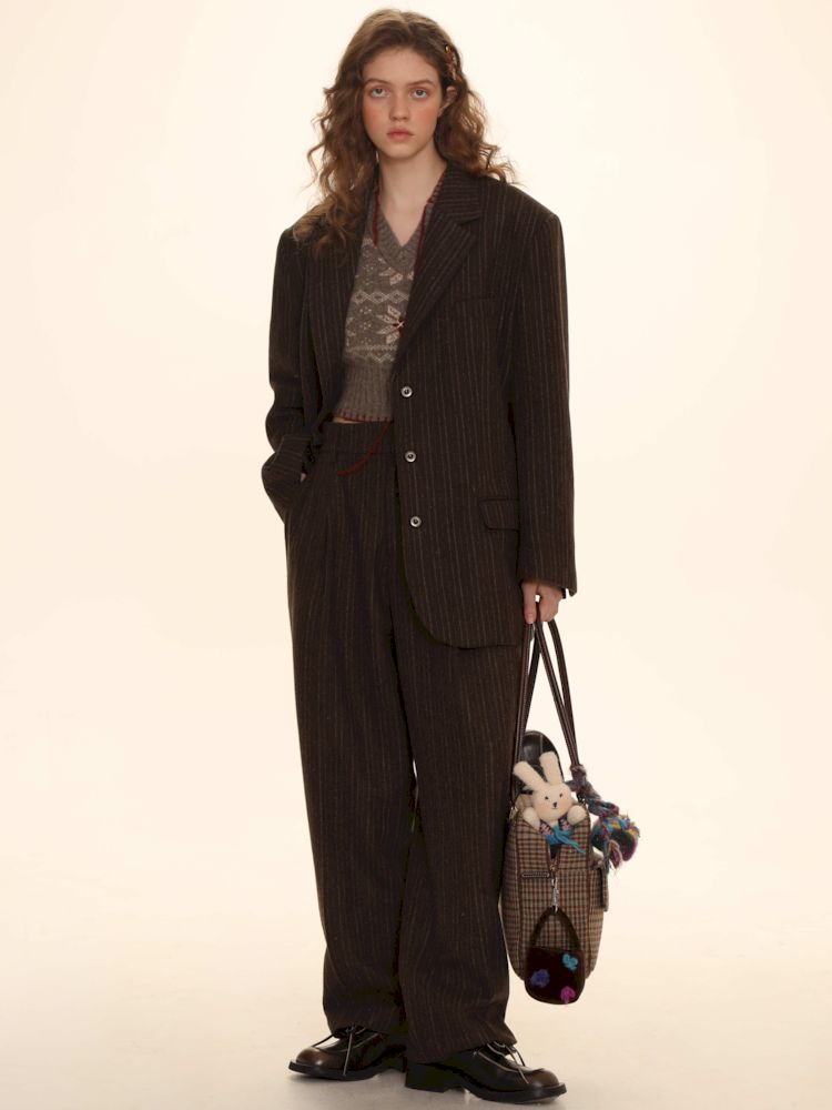 Snowflakev-Neck 니트 언더 셔츠 [S0000006009]