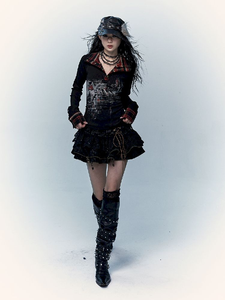 Cake Puff A-Line Skirt【s0000011437】