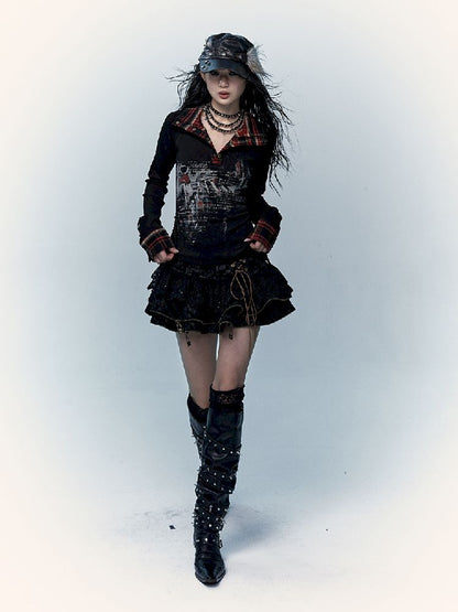 Cake Puff A-Line Skirt【s0000011437】