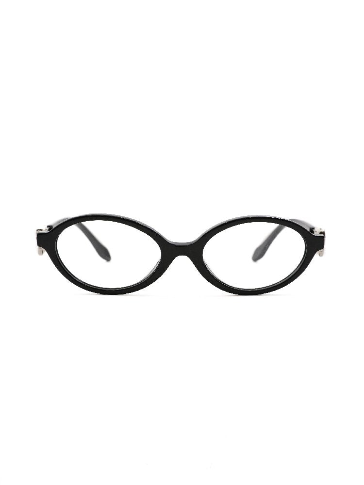 Metal Bow Round Glasses【s0000017439】