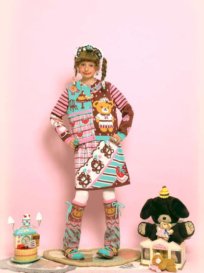 Vintage-Style Knit Cardigan【s0000014517】