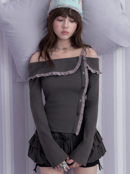 Souffle Double Waist Skirt Pants【s0000017866】