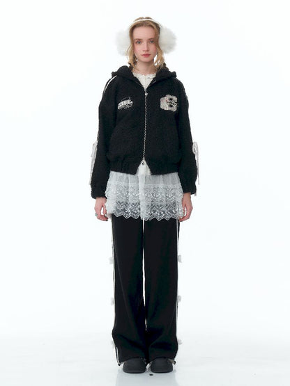 Hooded Rabbit Ears Short Jacket【s0000011500】