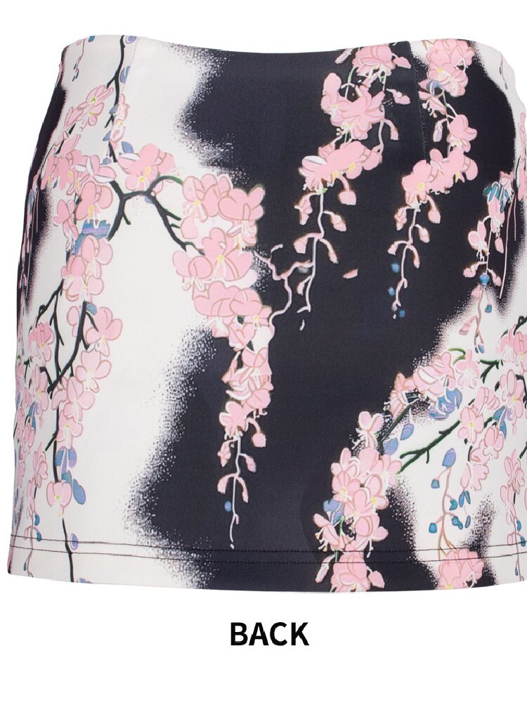 Retro Dream Sakura Floral Skirt【s0000018056】