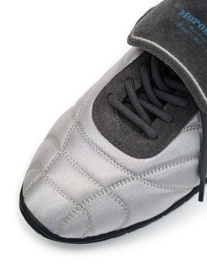 Stretch Satin Panelled Trainers【s0000016127】