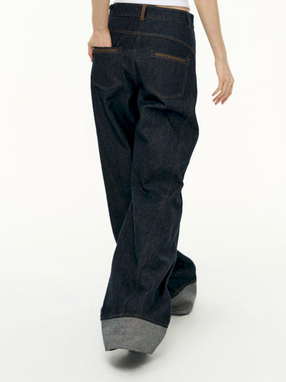 Vintage Original Cow Straight Pants【s0000013742】