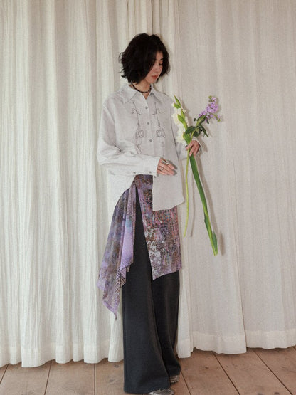 Twilight Printed Bell Bottoms【s0000015456】