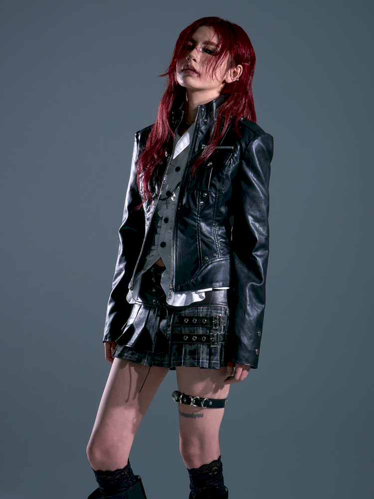 Low Waist Tie Pleated Plaid Skirt【s0000013693】