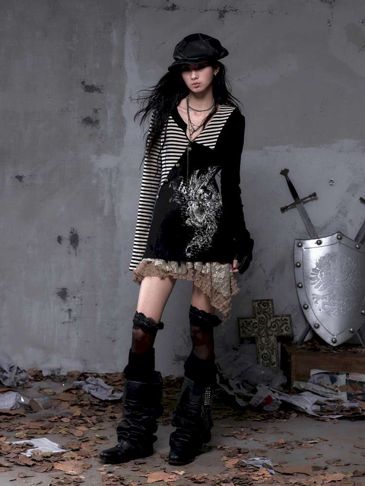 Five-Pointed Star Knit Base Top【s0000014655】