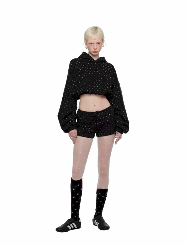 Cat Claw Polka Dot Printed Pants【s0000011586】