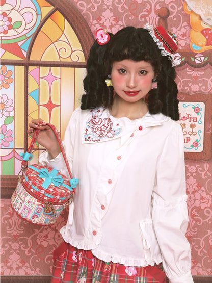 Vintage Versatile Shirt Blouse【s0000011172】