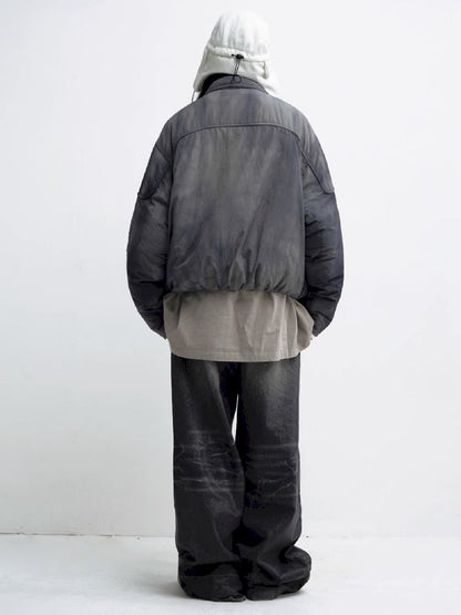 Airplane Button Short Cotton Jacket【s0000011347】