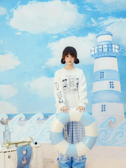 Speckled Casual Print Hoodie【s0000014157】