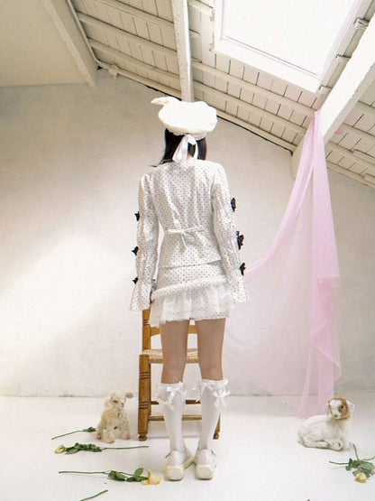 Patchwork Print Fitted Long-Sleeve Shirt【s0000014523】